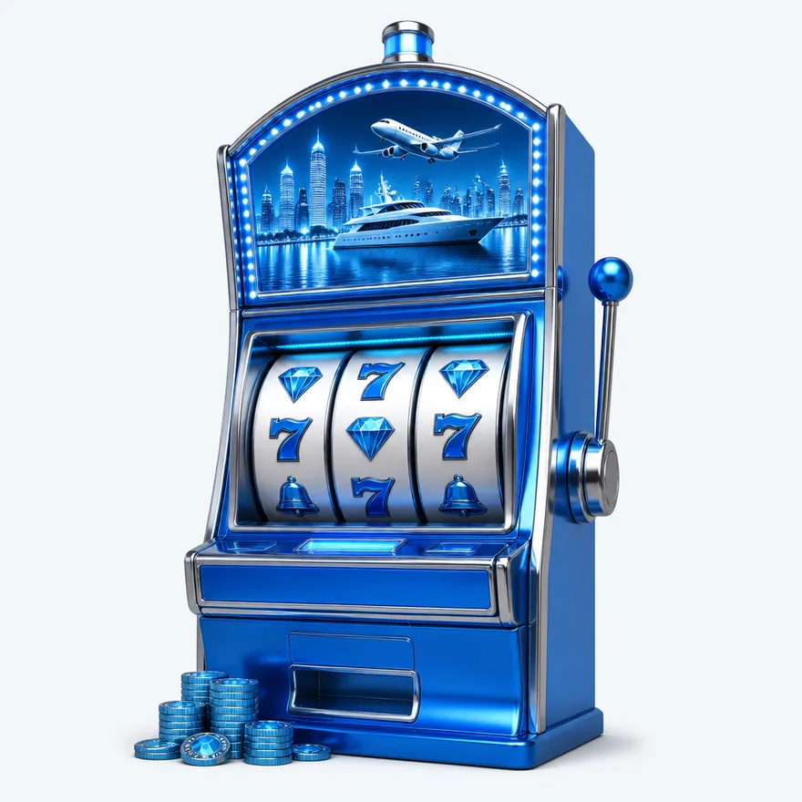 Slot cabinet with marquee — Cosmo