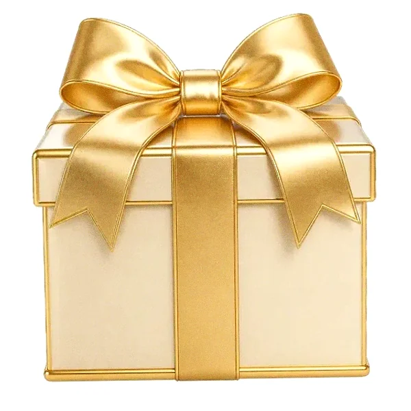 Wrapped gift box — Cosmo